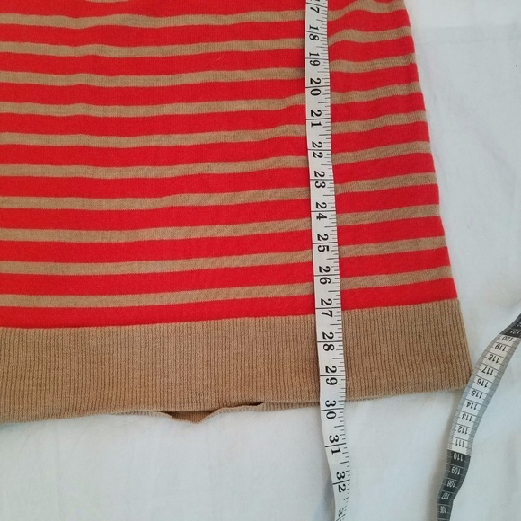 GAP Womens Sweater‎ Striped Wool Felt Knit Crew - Picture 5 of 5